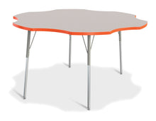 Load image into Gallery viewer, Berries® Six Leaf Activity Table - 60", A-height - Gray/Orange/Gray - MMEE Distributors