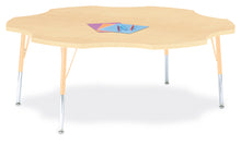 Load image into Gallery viewer, Berries® Six Leaf Activity Table - 60", E-height - Maple/Maple/Camel - MMEE Distributors