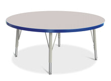Load image into Gallery viewer, Berries® Round Activity Table - 42" Diameter, E-height - Gray/Blue/Gray - MMEE Distributors