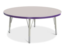 Load image into Gallery viewer, Berries® Round Activity Table - 42" Diameter, E-height - Gray/Purple/Gray - MMEE Distributors