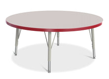 Load image into Gallery viewer, Berries® Round Activity Table - 42" Diameter, E-height - Gray/Red/Gray - MMEE Distributors