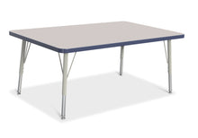 Load image into Gallery viewer, Berries® Rectangle Activity Table - 30" X 48", E-height - Gray/Navy/Gray - MMEE Distributors