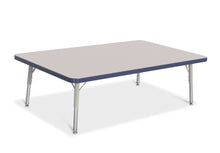 Load image into Gallery viewer, Berries® Rectangle Activity Table - 30" X 48", T-height - Gray/Navy/Gray - MMEE Distributors