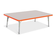 Load image into Gallery viewer, Berries® Rectangle Activity Table - 30" X 48", T-height - Gray/Orange/Gray - MMEE Distributors