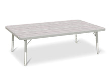 Load image into Gallery viewer, Berries® Rectangle Activity Table - 30" X 48", T-height - Driftwood Gray/Gray/Gray - MMEE Distributors