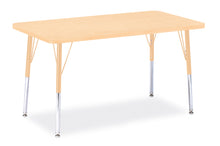 Load image into Gallery viewer, Berries® Rectangle Activity Table - 24" X 36", A-height - Maple/Maple/Camel - MMEE Distributors