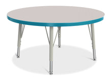 Load image into Gallery viewer, Berries® Round Activity Table - 36" Diameter, E-height - Gray/Teal/Gray - MMEE Distributors