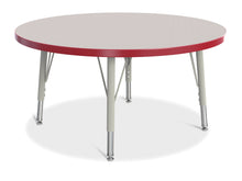 Load image into Gallery viewer, Berries® Round Activity Table - 36" Diameter, E-height - Gray/Red/Gray - MMEE Distributors