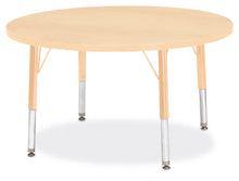 Load image into Gallery viewer, Berries® Round Activity Table - 36" Diameter, T-height - Maple/Maple/Camel - MMEE Distributors