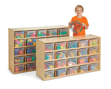 Load image into Gallery viewer, Young Time® 20 Cubbie-Tray Storage - with Clear Bins - MMEE Distributors
