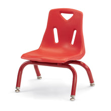 Load image into Gallery viewer, Berries® Stacking Chairs with Powder-Coated Legs - 8" Ht - Set of 6 - Red - MMEE Distributors