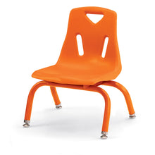 Load image into Gallery viewer, Berries® Stacking Chair with Powder-Coated Legs - 8" Ht - Orange - MMEE Distributors