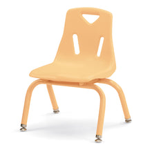 Load image into Gallery viewer, Berries® Stacking Chair with Powder-Coated Legs - 10" Ht - Camel - MMEE Distributors