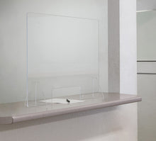 Load image into Gallery viewer, Jonti-Craft® See-Thru Table Divider Shields - 2 Station with Opening - 24" x 8" x 23.5" - MMEE Distributors