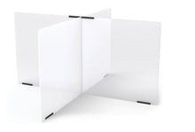 Load image into Gallery viewer, Jonti-Craft® See-Thru Table Divider Shields - 4 Station - 47.5" x 47.5" x 24" - MMEE Distributors