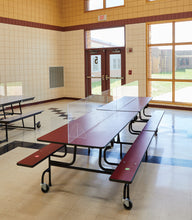 Load image into Gallery viewer, Jonti-Craft® See-Thru Table Divider Shields - Center Divider - 47.5" x 12" x 24" - MMEE Distributors