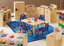 Load image into Gallery viewer, Berries® Stacking Chair with Powder-Coated Legs - 12" Ht - Blue - MMEE Distributors