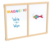 Load image into Gallery viewer, KYDZ Suite® Panel - A-height - 48" Wide - Magnetic Write-n-Wipe - MMEE Distributors