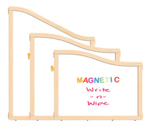 Load image into Gallery viewer, KYDZ Suite® Cascade Panel - A to S-height - 36" Wide - Magnetic Write-n-Wipe - MMEE Distributors