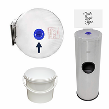 Load image into Gallery viewer, Stainless Steel Floor Dispenser - MMEE Distributors