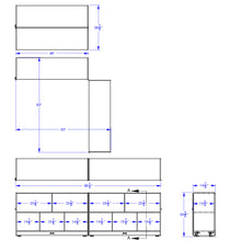 Load image into Gallery viewer, Rainbow Accents® Low Mobile Fold-n-Lock - Blue - MMEE Distributors