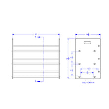 Load image into Gallery viewer, Jonti-Craft® Cubbie-Tray Storage Rack - without Cubbie-Trays - MMEE Distributors