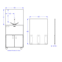 Load image into Gallery viewer, Jonti-Craft® Clean Hands Helper Dispenser Backsplash - MMEE Distributors