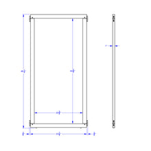 Load image into Gallery viewer, KYDZ Suite® Panel - S-height - 24" Wide - Magnetic Write-n-Wipe - MMEE Distributors