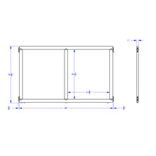 Load image into Gallery viewer, KYDZ Suite® Panel - E-height - 48" Wide - See-Thru - MMEE Distributors