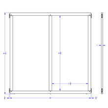 Load image into Gallery viewer, KYDZ Suite® Panel - S-height - 48" Wide - Magnetic Write-n-Wipe - MMEE Distributors