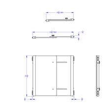 Load image into Gallery viewer, KYDZ Suite® Accordion Panel - T-height - 16" To 24" Wide - Plywood - MMEE Distributors