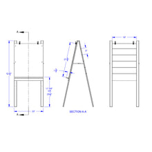 Load image into Gallery viewer, Jonti-Craft® Teachers' Standard Easel - Chalkboard - MMEE Distributors