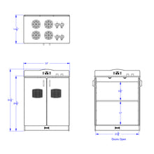 Load image into Gallery viewer, Jonti-Craft® Culinary Creations School Age Kitchen Stove - MMEE Distributors
