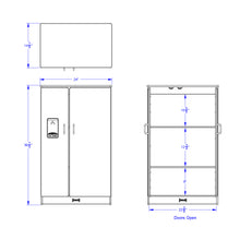 Load image into Gallery viewer, Jonti-Craft® Culinary Creations School Age Kitchen Refrigerator - MMEE Distributors