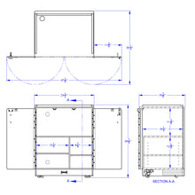 Load image into Gallery viewer, Rainbow Accents® Media Cart - Lockable - Navy - MMEE Distributors