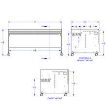 Load image into Gallery viewer, Rainbow Accents® Enterprise Double Computer Desk - Red - MMEE Distributors