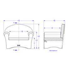 Load image into Gallery viewer, Jonti-Craft® Komfy Chair - MMEE Distributors