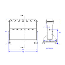 Load image into Gallery viewer, Jonti-Craft® Mobile Backpack Cart – with Clear Cubbie-Trays - MMEE Distributors