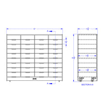 Load image into Gallery viewer, Jonti-Craft® Mobile Mailbox Organizer - MMEE Distributors