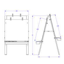 Load image into Gallery viewer, Jonti-Craft® Toddler Adjustable Easel - MMEE Distributors