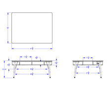 Load image into Gallery viewer, Jonti-Craft® Table with Storage - 24" - 31" Ht - with Clear Paper-Trays - MMEE Distributors