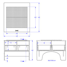 Load image into Gallery viewer, Jonti-Craft® KYDZ Building Table - Preschool Brick Compatible - with Clear Tubs - MMEE Distributors