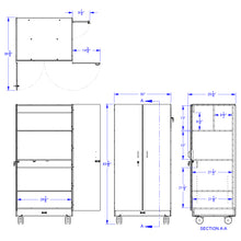 Load image into Gallery viewer, Jonti-Craft® Hideaway Storage Cabinet – Mobile - MMEE Distributors