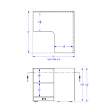 Load image into Gallery viewer, Jonti-Craft® Toddler Inside Corner Storage - MMEE Distributors