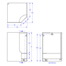 Load image into Gallery viewer, Rainbow Accents® Toddler Corner Coat Locker with Step - without Trays - Yellow - MMEE Distributors