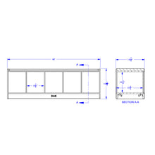 Load image into Gallery viewer, Jonti-Craft® 5 Section Bench Locker - Key Lime - MMEE Distributors