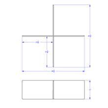 Load image into Gallery viewer, Berries® Study Carrel - 4 Carrels - Large - Oak/Black - MMEE Distributors