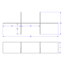 Load image into Gallery viewer, Berries® Study Carrel - 6 Carrels - Large - Oak/Black - MMEE Distributors