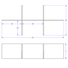 Load image into Gallery viewer, Berries® Study Carrel - 6 Carrels - Standard - Oak/Black - MMEE Distributors