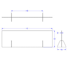 Load image into Gallery viewer, Jonti-Craft® See-Thru Table Divider Shields - Center Divider - 47.5" x 8" x 16" - MMEE Distributors